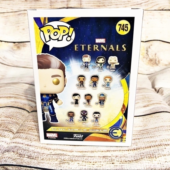 NWT Marvel Collectors Corp Eternals Funko Pop Ikaris #745 - Picture 8 of 9